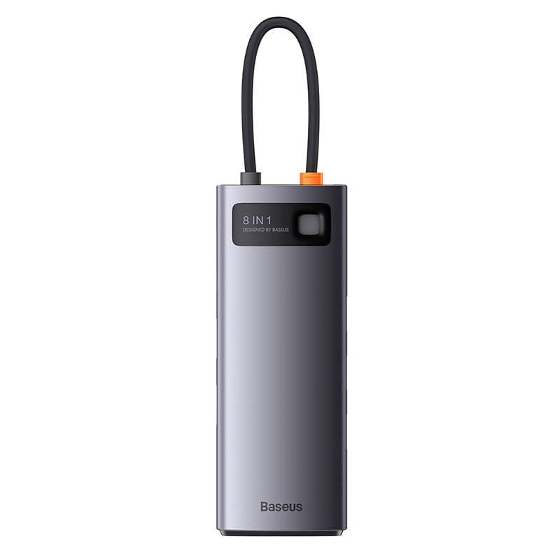 Baseus StarJoy Series Hub 8in1 USB-C to 3x USB 3.1 HDMI USB-C PD RJ45 microSD/SD (WKWG080213 ) Baseus StarJoy Series Hub 8in1 USB-C to 3x USB 3.1 HDMI USB-C PD RJ45 microSD/SD (WKWG080213 )
