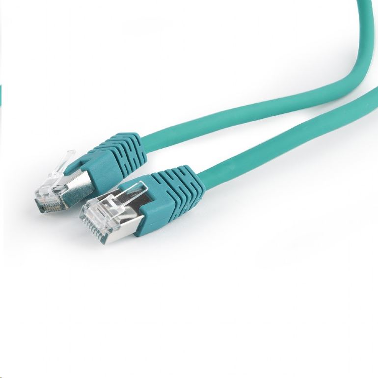 Gembird FTP CAT6A patch kábel 1m zöld (PP6A-LSZHCU-G-1M) Gembird FTP CAT6A patch kábel 1m zöld (PP6A-LSZHCU-G-1M)