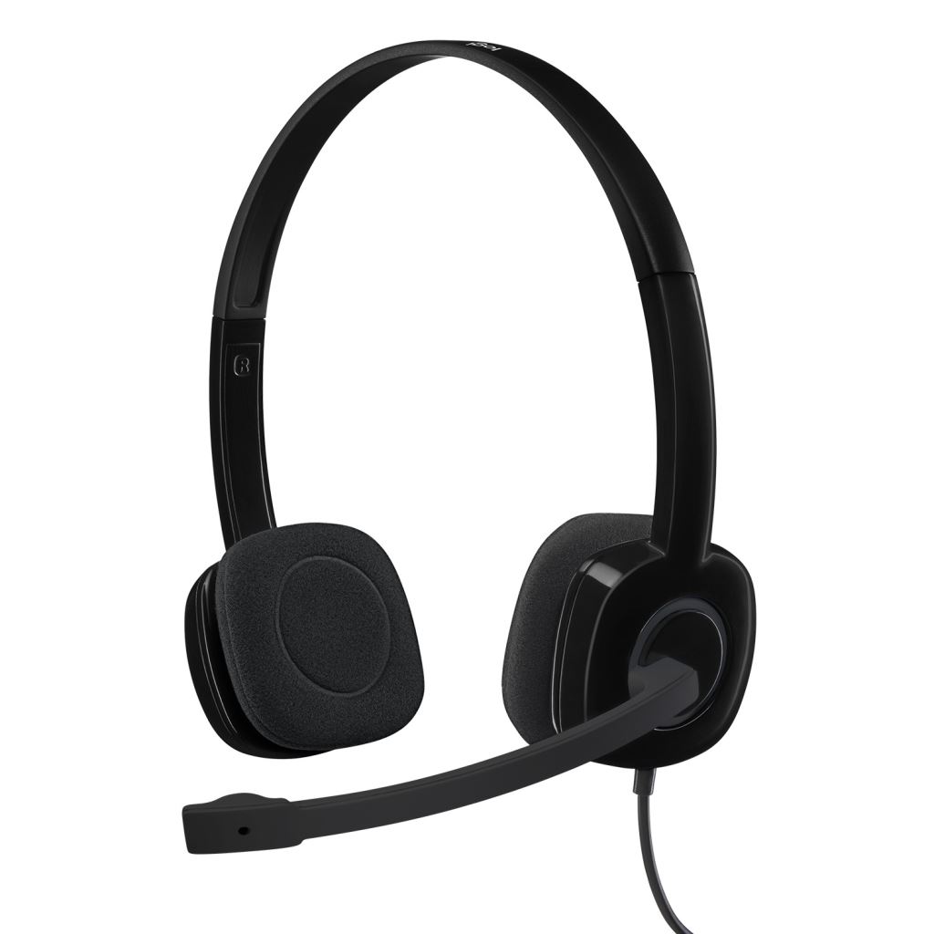 Logitech H151 stereo mikrofonos fejhallgató (981-000589) Logitech H151 stereo mikrofonos fejhallgató (981-000589)