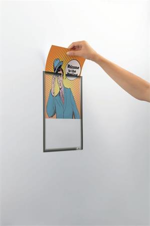 DURABLE A4 mágneses Dokumentumtartó Szürke