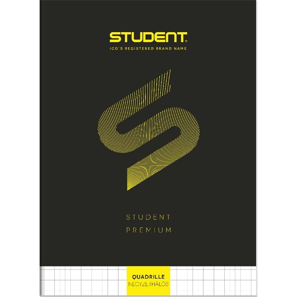ICO Student Prémium A4 32lapos kockás füzet ICO Student Prémium A4 32lapos kockás füzet