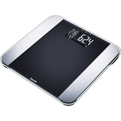 Digitális személymérleg 150 kg, fekete/ezüst, Beurer BF LE Digitális személymérleg 150 kg, fekete/ezüst, Beurer BF LE