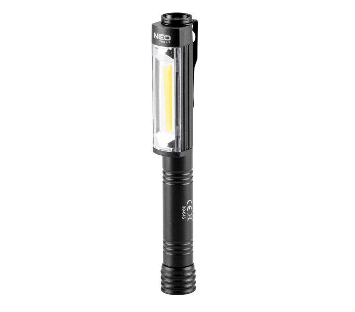 Neo Tools 99-045 Műhely-vizsgálólámpa elemes 3xAA 400lm COB LED 4W