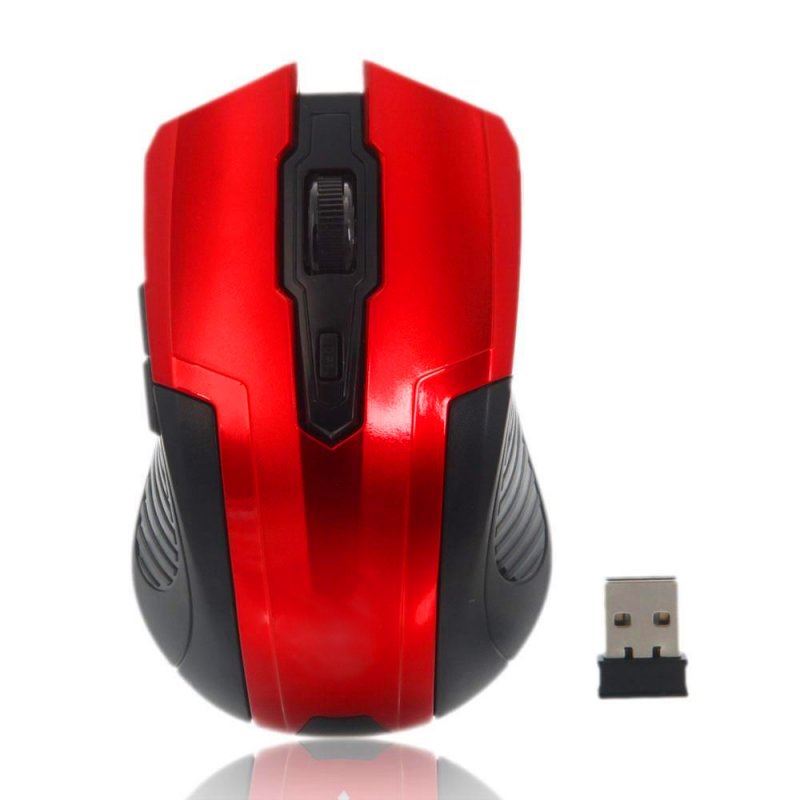 Silverline RF107 vezeték nélküli optikai egér piros Silverline RF107 vezeték nélküli optikai egér piros