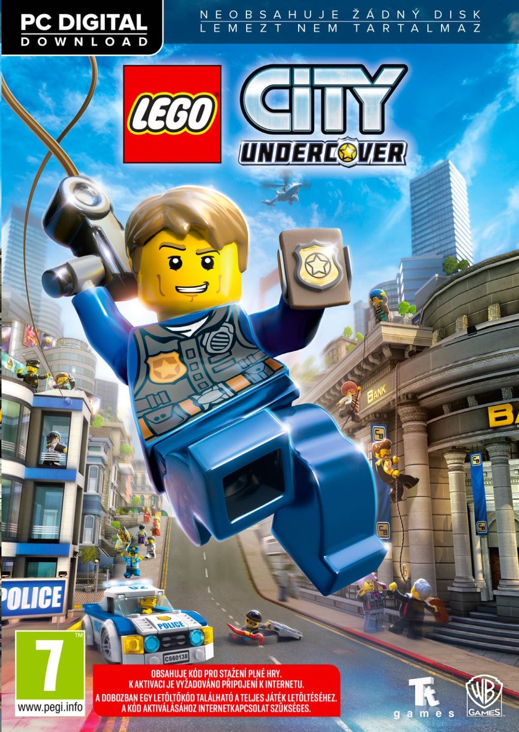 Lego City Undercover (PC) játékszoftver