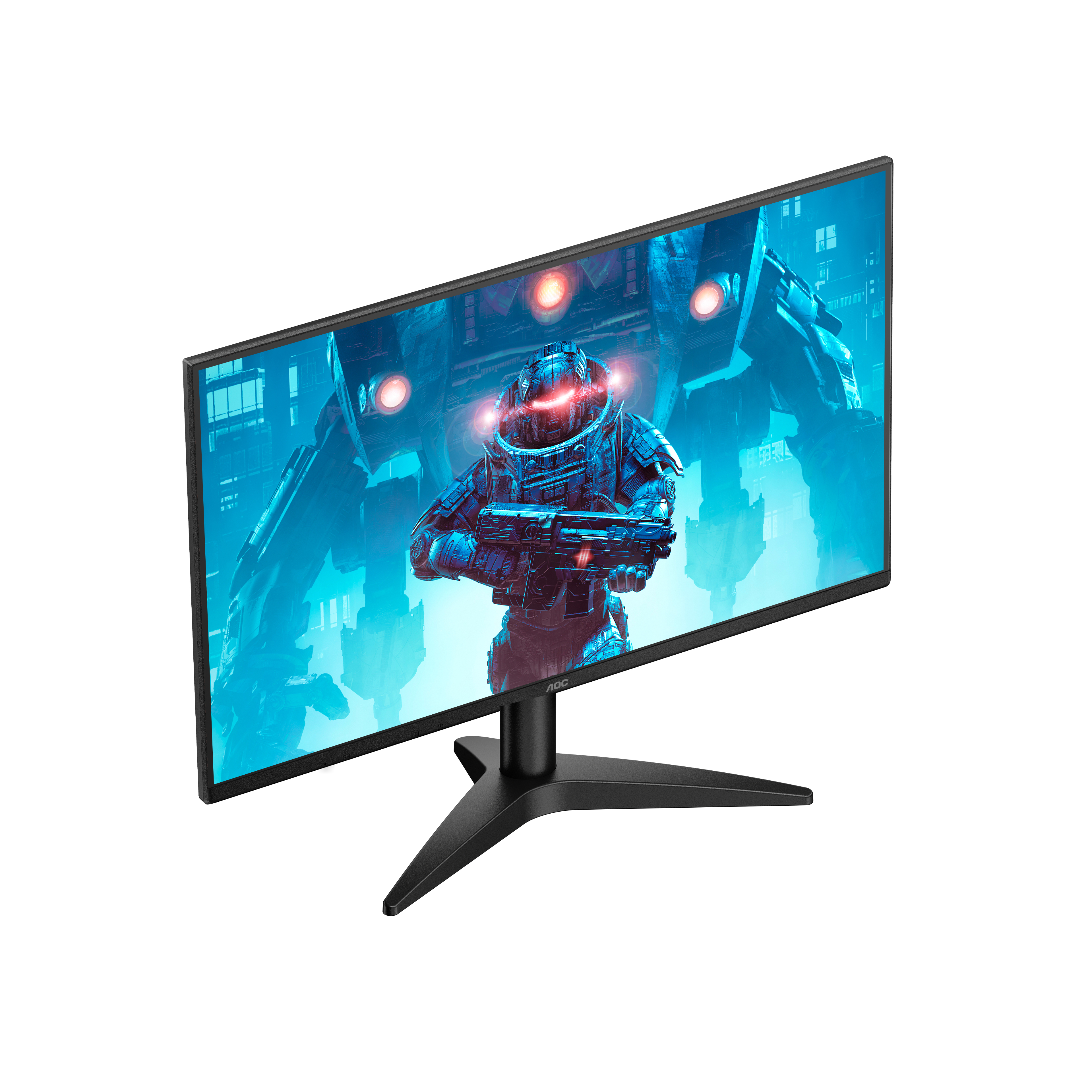 AOC 23,8" Q24B36X Monitor - 2560x1440, QHD, LED, IPS, 144Hz, 0,5ms, FreeSync, Gamer, Fekete
