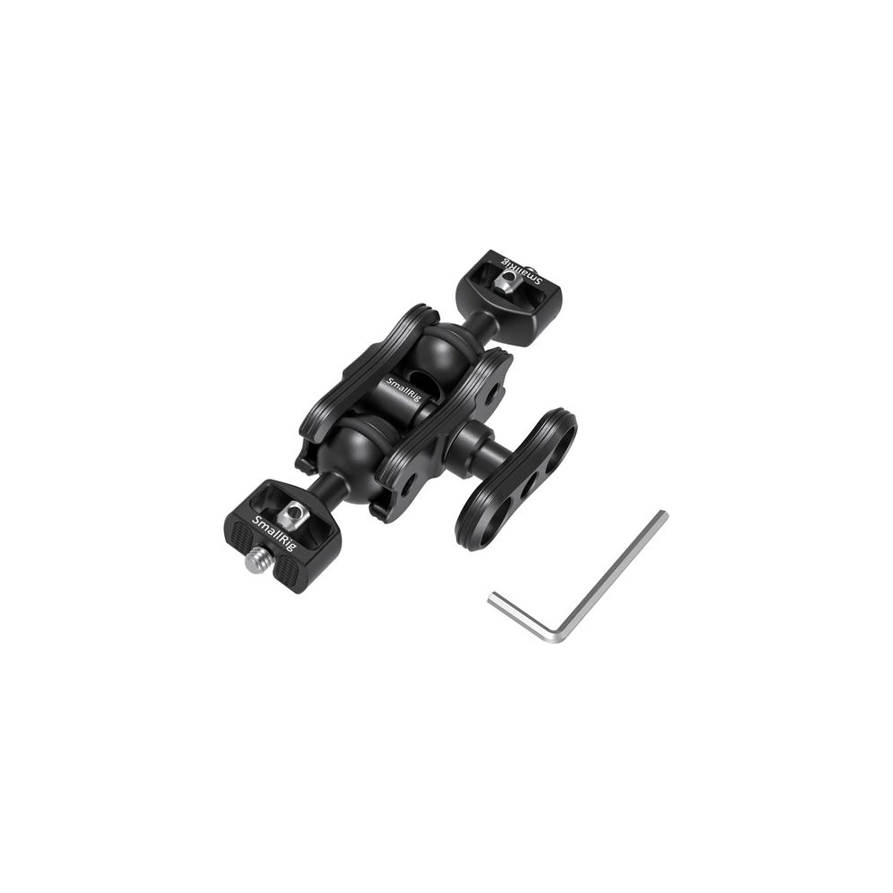SMALLRIG Articulating Arm with Double Ballheads 1/4’’ Screw 