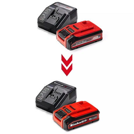 Einhell 4AH PLUS PXC STARTER KIT akku + töltő