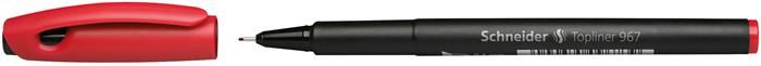 Schneider "Topliner 967" tűfilc 0,4 mm piros  (TSCTOP967P / 9672) Schneider "Topliner 967" tűfilc 0,4 mm piros  (TSCTOP967P / 9672)