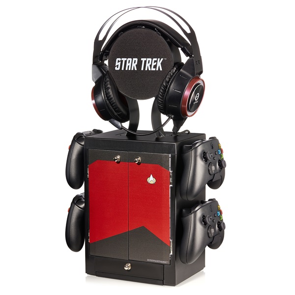 NUMSKULL PS5/XBOX Series Star Trek játéktartó szekrényes állvány Piros