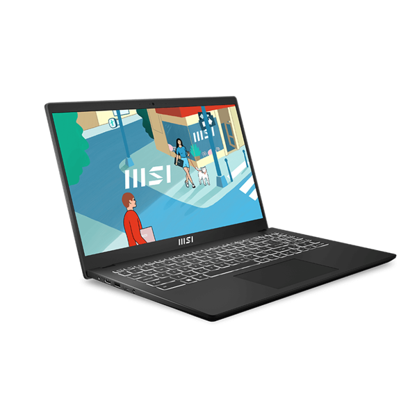 MSI Modern 15 B13M-1029 15.6" FHD i3-1315U 8GB 512GB M.2 Win11H Business NB Fekete MSI Modern 15 B13M-1029 15.6" FHD i3-1315U 8GB 512GB M.2 Win11H Business NB Fekete