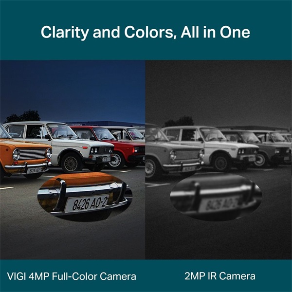 TP-LINK VIGI C240 (2.8mm) 4MP Full-Color Dome Network Camera