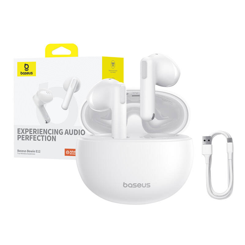  Baseus Bowie E12 Headset Fehér