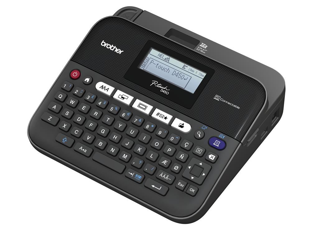 Brother PT-D450VP P-touch Feliratozó/címkenyomtató  (PTD450VPYJ1)