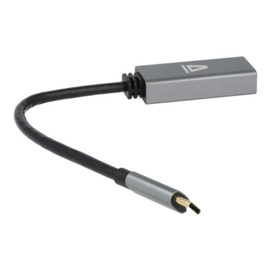  AVAX AD605 CONNECT+ Type C 3.1-Display port 1.2 adapter