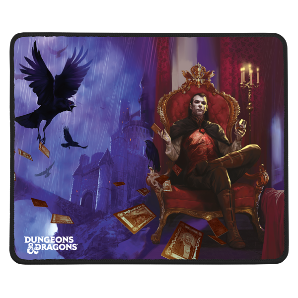 KONIX - DUNGEONS & DRAGONS "Curse Of Strah" Gaming Egérpad 49x49x270mm Fekete-Piros KONIX - DUNGEONS & DRAGONS "Curse Of Strah" Gaming Egérpad 49x49x270mm Fekete-Piros