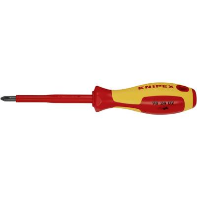 VDE kereszt csavarhúzó, PH 2, Knipex 98 24 02 VDE kereszt csavarhúzó, PH 2, Knipex 98 24 02
