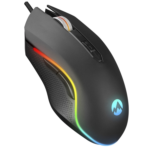 Everest SM-F09 TITANIO optikai RGB LED Gamer Egér Fekete Everest SM-F09 TITANIO optikai RGB LED Gamer Egér Fekete