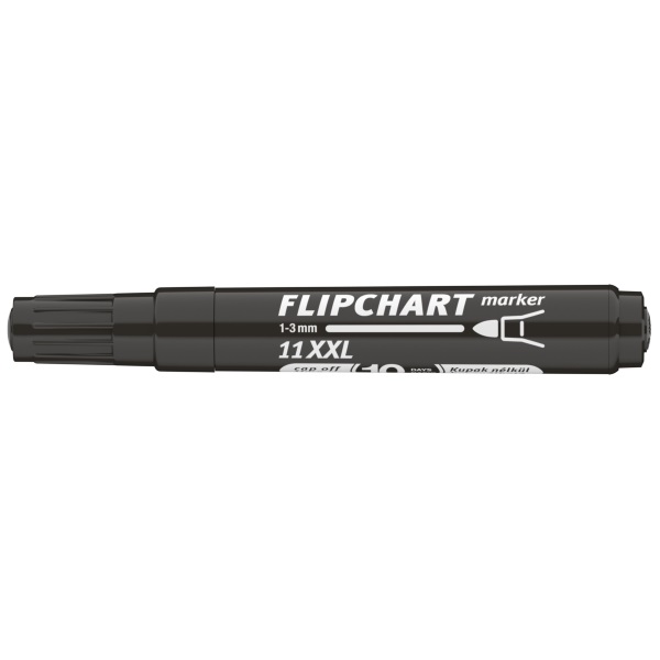 ICO Artip 11 XXL fekete flipchart marker