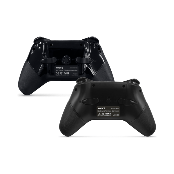 ARMOR3 NUCHAMP Nintendo Switch Kiegészítő Vezeték nélküli kontroller Fekete & Fekete (2-PACK)