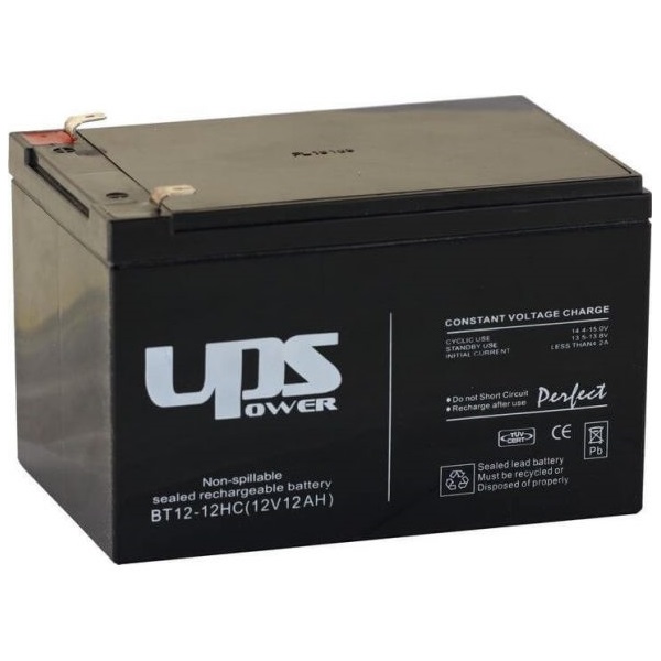 Akku UPS Power 12V 12Ah zselés akkumulátor Akku UPS Power 12V 12Ah zselés akkumulátor