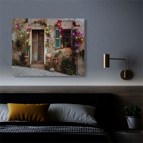 Family Decor 58487A LED FALI KÉP 30 X 40 CM