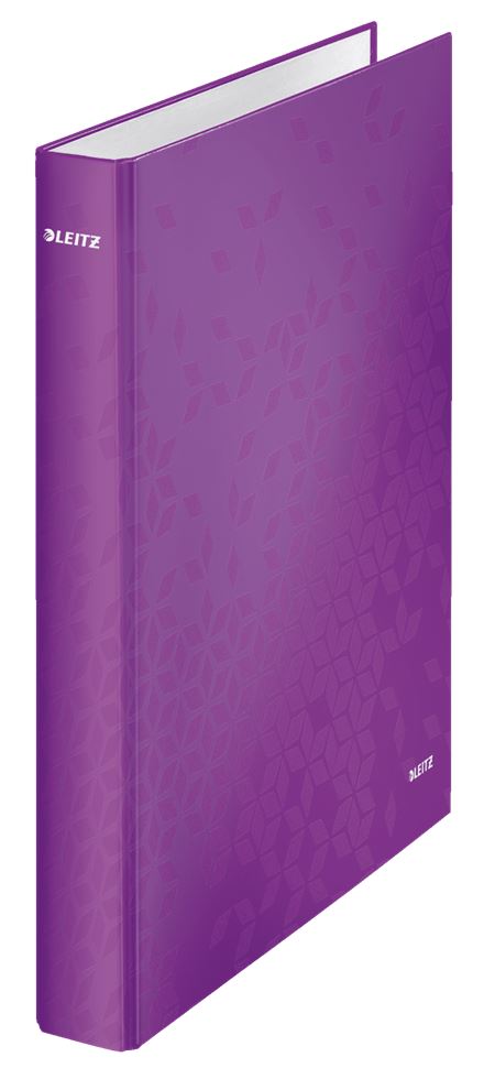 Leitz WOW laminált gyűrűskönyv lila (42420062) Leitz WOW laminált gyűrűskönyv lila (42420062)