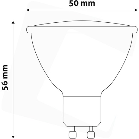 Avide ABGU10CW-7W-NBA LED SPOT IZZÓ ALU+PLASTIC 7W GU10 36° CW 6400K Avide ABGU10CW-7W-NBA LED SPOT IZZÓ ALU+PLASTIC 7W GU10 36° CW 6400K
