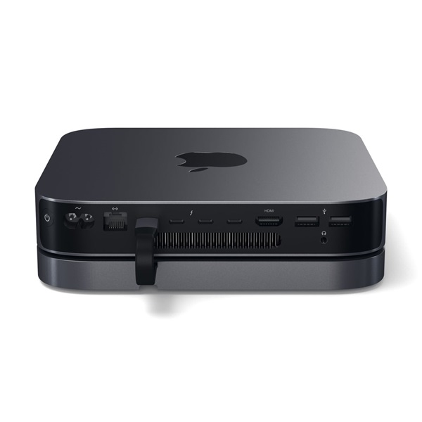 Satechi ST-ABHFM Type-C Mac Mini asztroszürke HUB és állvány Satechi ST-ABHFM Type-C Mac Mini asztroszürke HUB és állvány