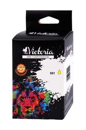 Victoria CLI-551 tintapatron sárga 11ml (TJV637) Victoria CLI-551 tintapatron sárga 11ml (TJV637)