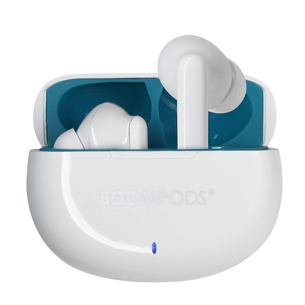 Boompods Skim Ocean TWS fehér vezeték nélküli stereo headset