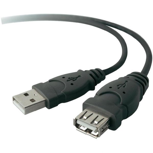 Belkin USB 2.0 Type A Male --> Type A Female hosszabbító kábel 1.8m (F3U153CP1.8M) Belkin USB 2.0 Type A Male --> Type A Female hosszabbító kábel 1.8m (F3U153CP1.8M)