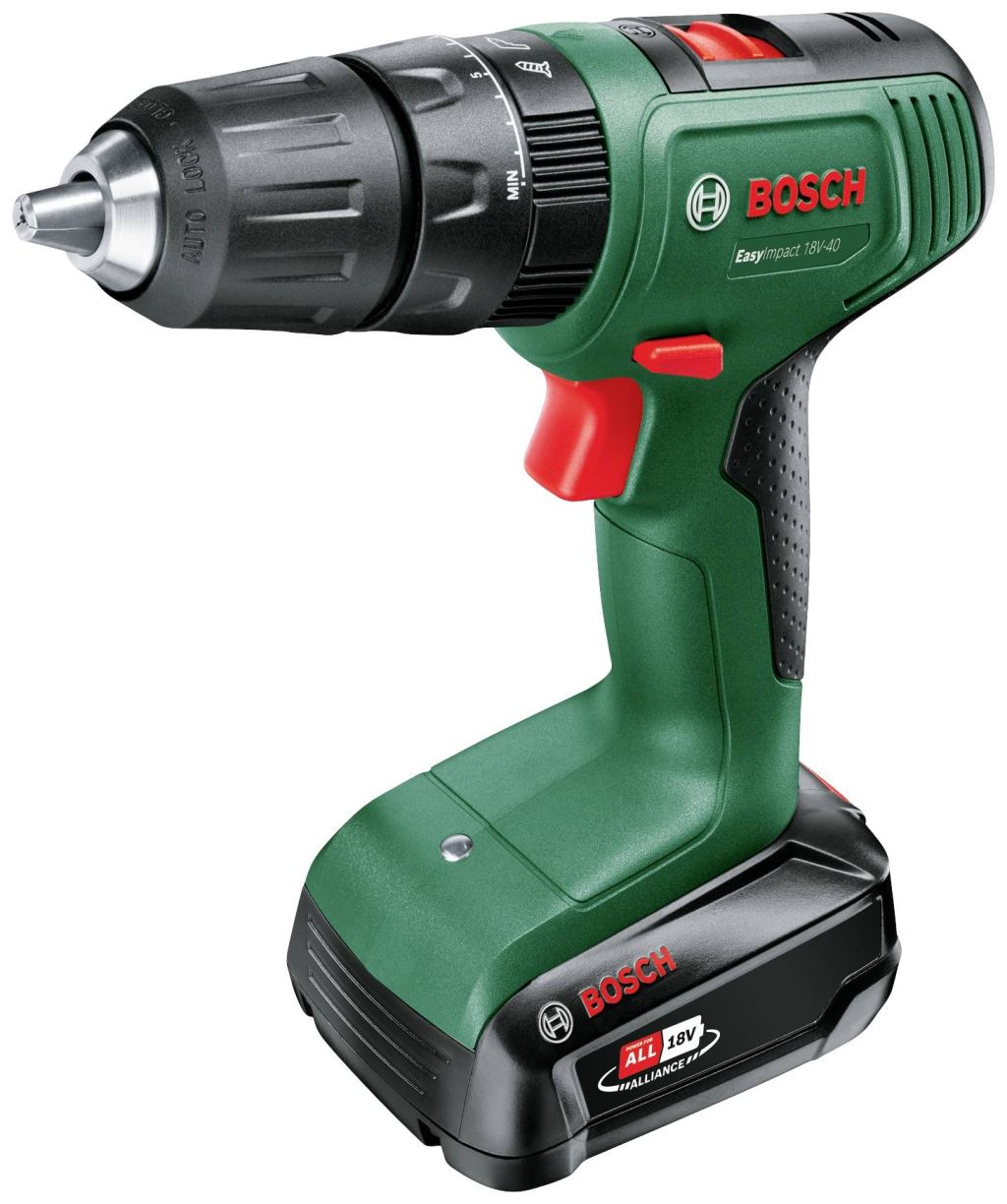 Bosch EasyImpact 18V-40 akkus fúró-csavarozó 1db 1,5Ah-s akku (06039D810C) Bosch EasyImpact 18V-40 akkus fúró-csavarozó 1db 1,5Ah-s akku (06039D810C)