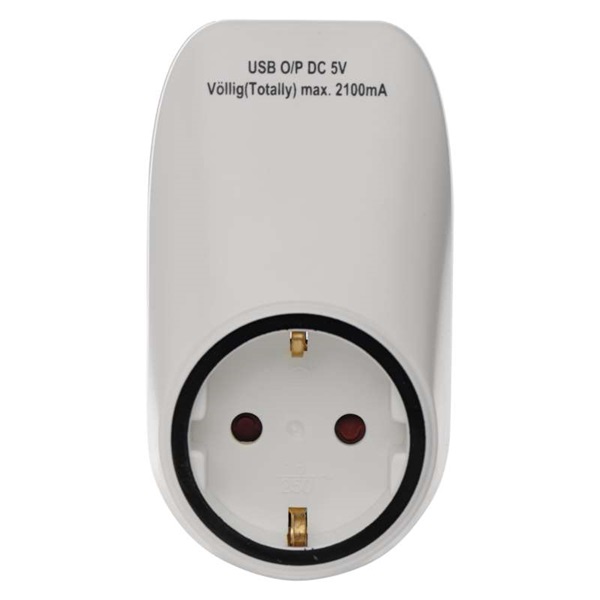 EMOS P0072 elosztó 1 aljzat + 2 USB EMOS P0072 elosztó 1 aljzat + 2 USB
