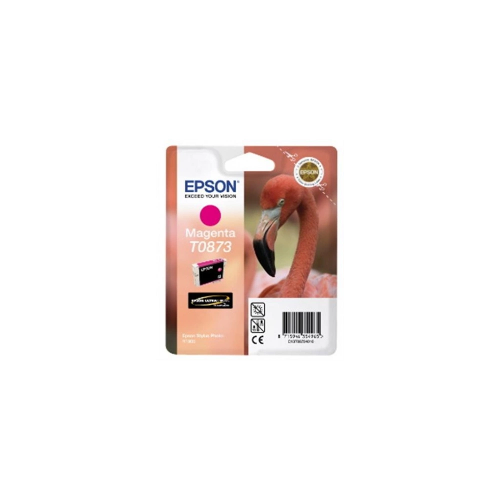 Epson T0873 C13T08734010 Magenta Tintapatron Eredeti Epson T0873 C13T08734010 Magenta Tintapatron Eredeti