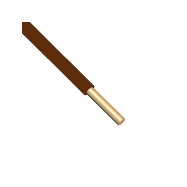 H07V-U 1x2,5 mm2 100m MCu barna vezeték H07V-U 1x2,5 mm2 100m MCu barna vezeték