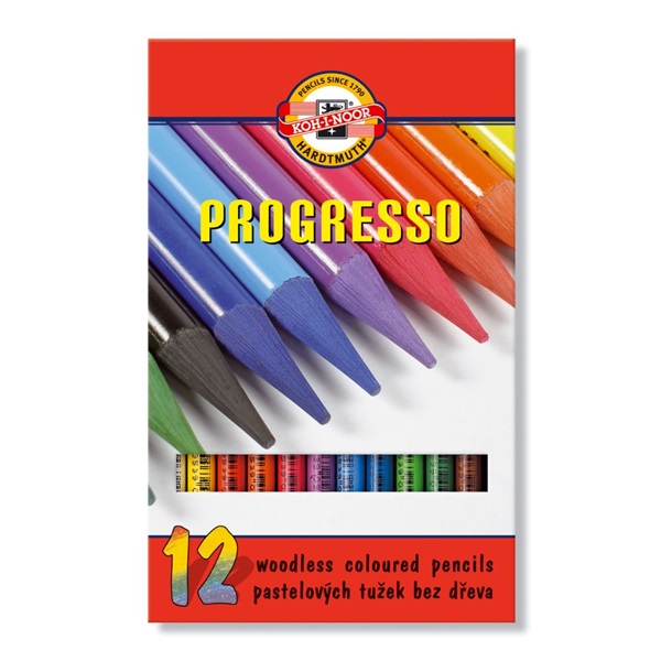 Koh-I-Noor Progresso 8756 12db-os színes ceruza Koh-I-Noor Progresso 8756 12db-os színes ceruza