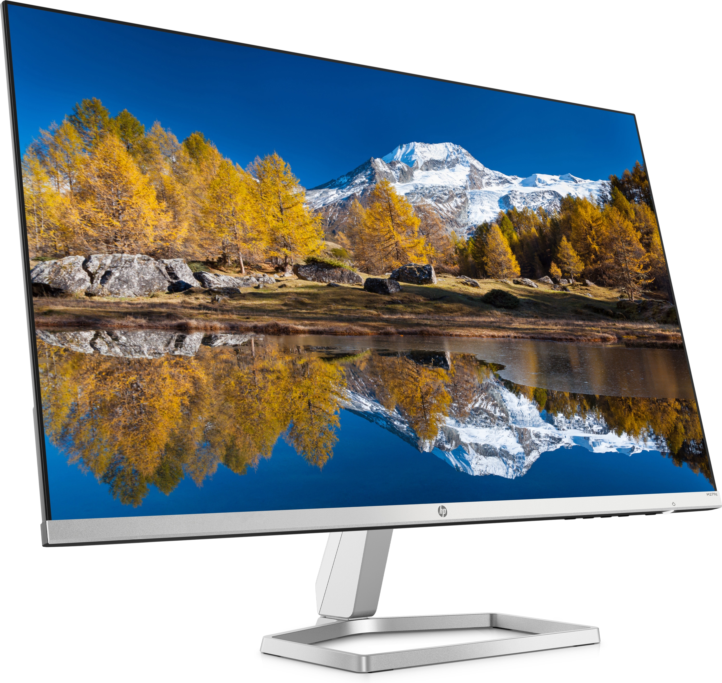 HP 27" 2H4B5E9#ABB / 2H4B5E9 Monitor - 2560x1440, IPS, Ezüst-fekete