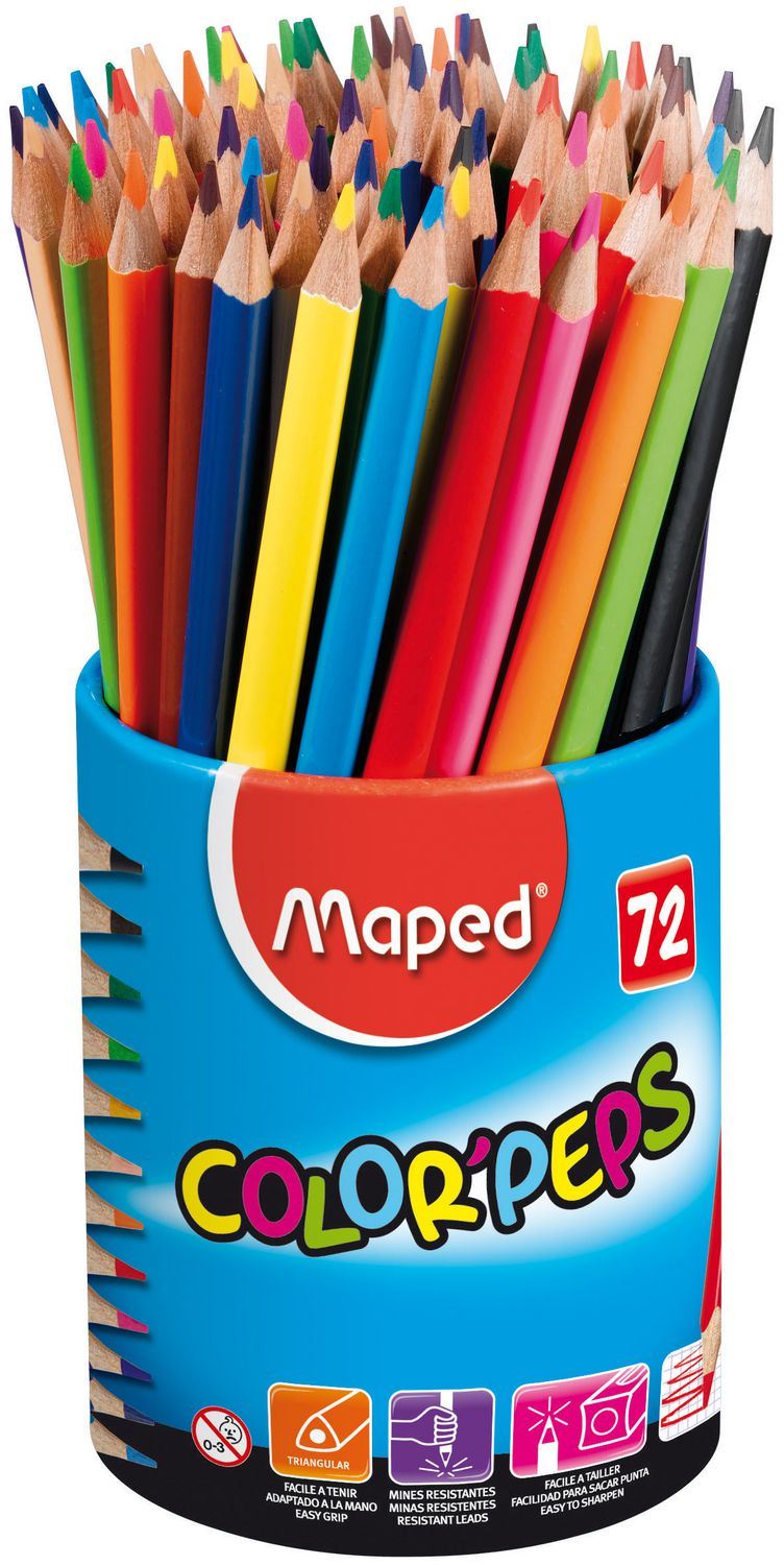 Maped "Color`Peps" színes ceruza készlet és ceruzatartó 12 különböző szín (832000) Maped "Color`Peps" színes ceruza készlet és ceruzatartó 12 különböző szín (832000)