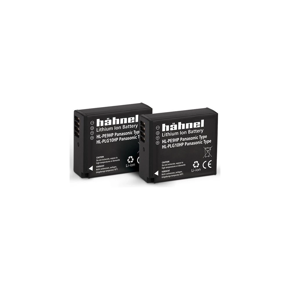 HAHNEL HL-PLG10HP TWIN PACK Panasonic DMW-BLG10EHP 1000 mAh akkumulátor szett HAHNEL HL-PLG10HP TWIN PACK Panasonic DMW-BLG10EHP 1000 mAh akkumulátor szett