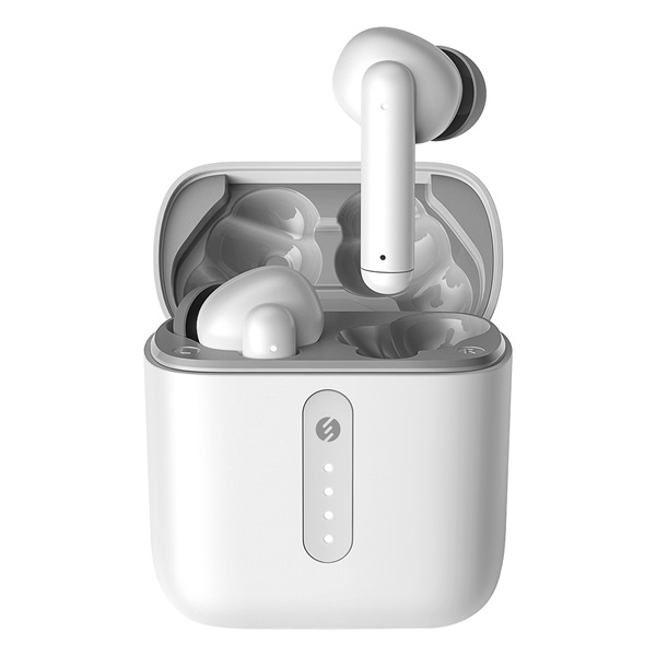 S-Link Fülhallgató Vezeték Nélküli - TruePods White (Bluetooth v5.3, IPX4, Type-C, mikrofon, fehér) S-Link Fülhallgató Vezeték Nélküli - TruePods White (Bluetooth v5.3, IPX4, Type-C, mikrofon, fehér)