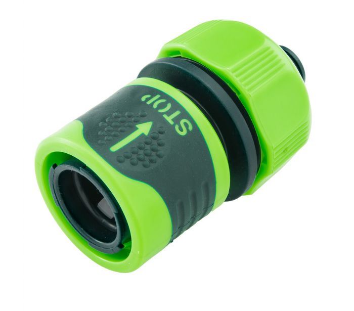 Verto 15G733 Tömlő gyorscsatlakozó vizstoppos kétkomponensű 3/4" Verto 15G733 Tömlő gyorscsatlakozó vizstoppos kétkomponensű 3/4"
