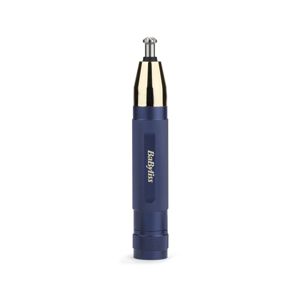 BaByliss E112E Super X-Metal Series Orr- és fülszőrzetnyíró szemöldök trimmerrel Kék BaByliss E112E Super X-Metal Series Orr- és fülszőrzetnyíró szemöldök trimmerrel Kék