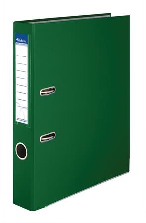 Iratrendező, 50 mm, A4, PP/karton, élvédő sínnel, VICTORIA OFFICE, "Basic", zöld Iratrendező, 50 mm, A4, PP/karton, élvédő sínnel, VICTORIA OFFICE, "Basic", zöld
