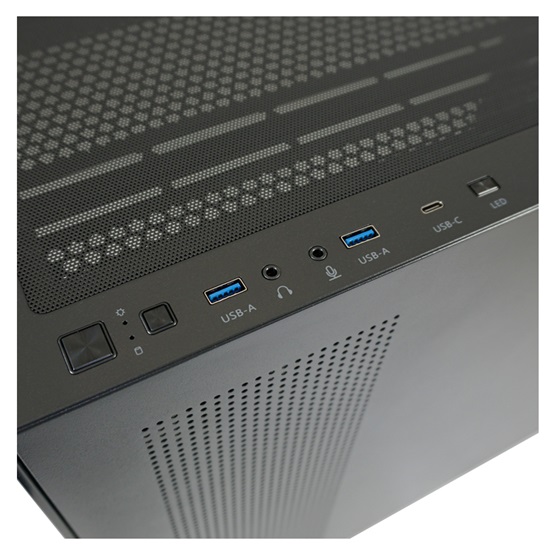  LC Power  LC-715B-ON Seamless_X Számítógépház 