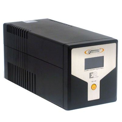 Infosec E2 LCD 2000VA szünetmentes tápegység