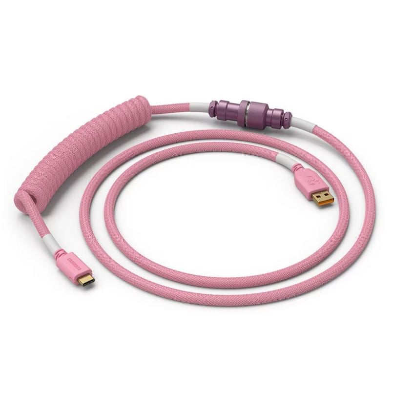 Glorious USB-C billentyűzet spirálkábel pink (GLO-CBL-COIL-PP) Glorious USB-C billentyűzet spirálkábel pink (GLO-CBL-COIL-PP)
