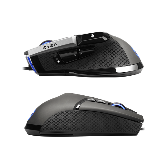 EVGA X17 Gaming egér  RGB  Szürke