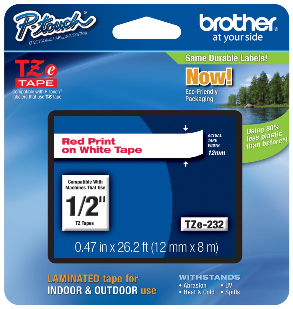 Brother P-touch TZe-232 szalag (TZE232) Brother P-touch TZe-232 szalag (TZE232)