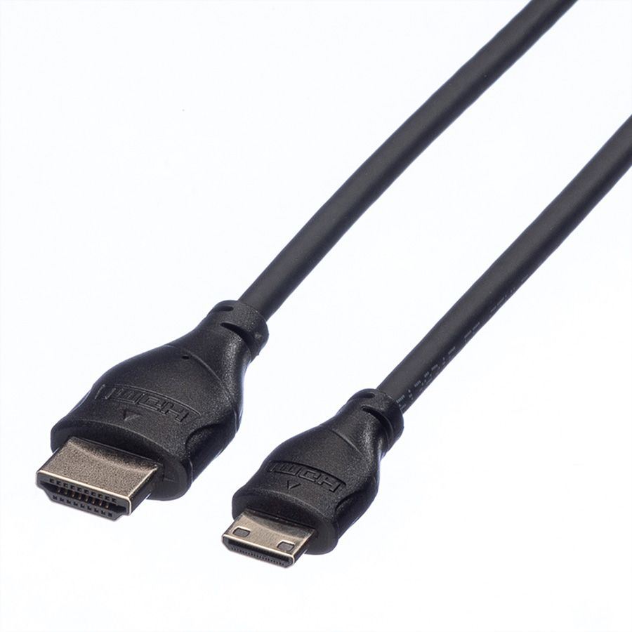 Roline HDMI -> mini HDMI Monitor összekötő kábel 2m v1.4 (11.04.5580)